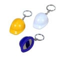 Safety Helmet Bottle Opener With Keychain