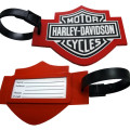 Custom-shape PVC Luggage Tag - Soft Frame