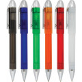 Plastic pen translucent parker style refill Coral