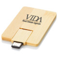 USB credit card made from Bamboo  (Global Sourcing)