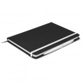 Omega Black Notebook with Pen