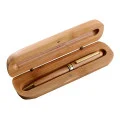 Bamboo Case With Pen Gift Set