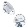 Diamond Shaped Crystal Paperweight