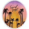 Microfiber Polyester Printed Round Beach Towel