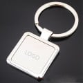 Square Metal Key Chain