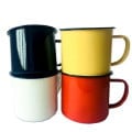 Peckled Enamel Mugs