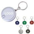 Round LED Light Promotional Key Tag