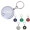 Round LED Light Promotional Key Tag