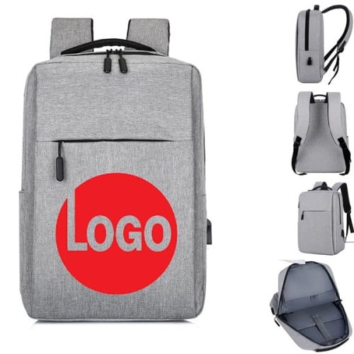 Business Laptop Backpack w/Charging Port