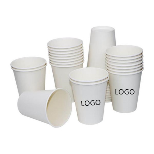 9oz Disposable Paper Cup Custom Logo MOQ 500 PCS