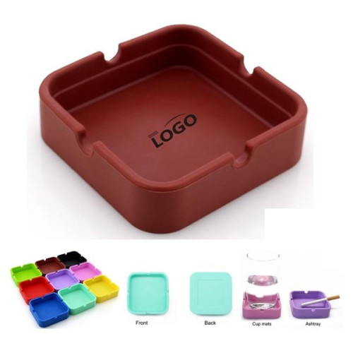 Silicone Ashtray Cup Holder