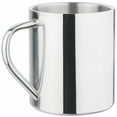 Polished Stainless Steel Mug 450ml