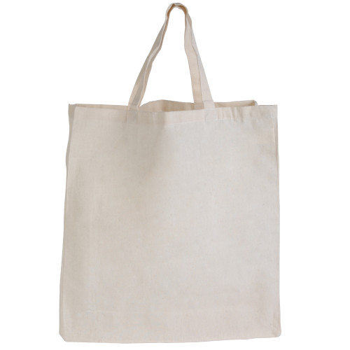 Supa Shopper Short Handle Calico Bag 