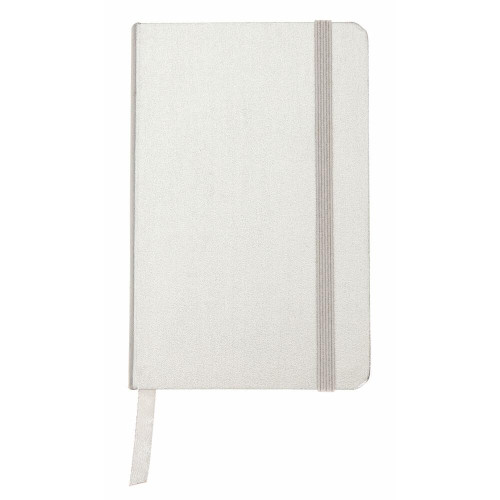Notebook A5 size 192 creamed lined pages and expandable pocket  with elastic enclosure BEST VALUE NOTEBOOK