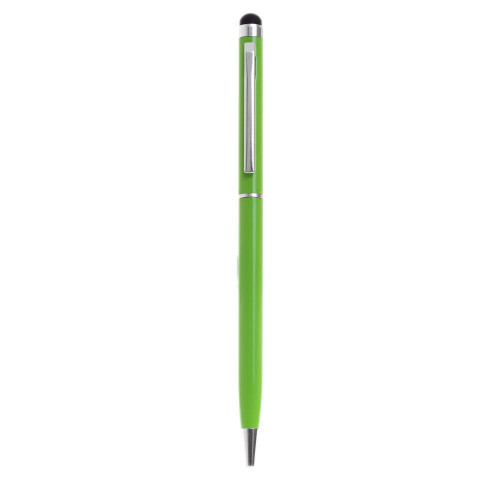 Metal pen slimline twist action with stylus Rio touch screen