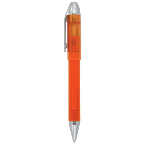 Plastic pen translucent parker style refill Coral