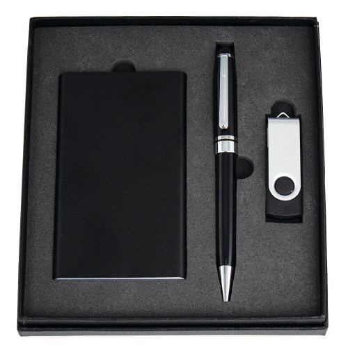 Powerbank, USB (8GB) and Pen Giftset