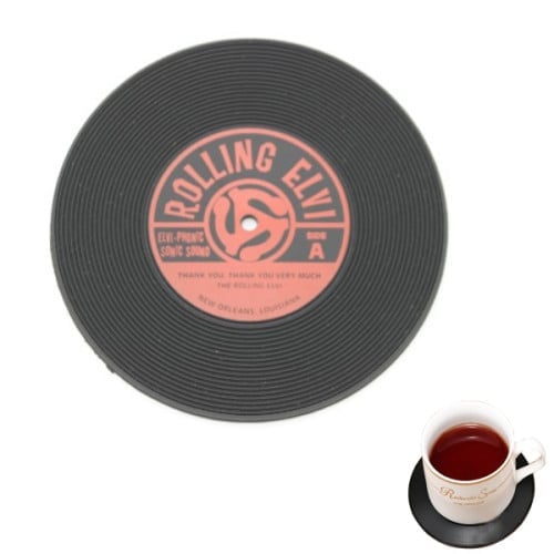 Vinyl Record Drink Coaster