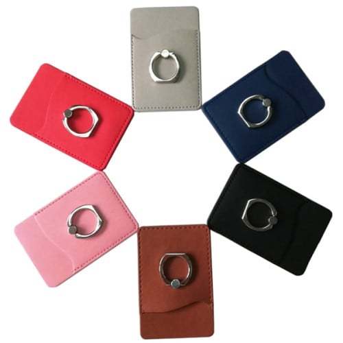 Cell Phone Wallet With Ring Stand