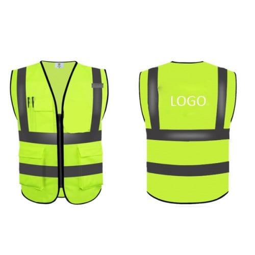 Reflective Safety Vest with Pocket